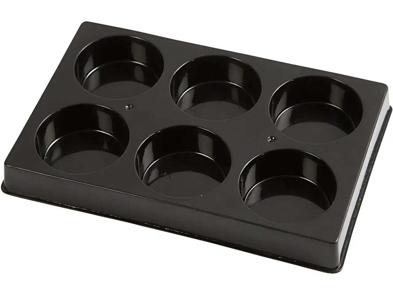 Billede 1 - Praktisk sort vandfarvepalet med 6 rum, 15x21 cm