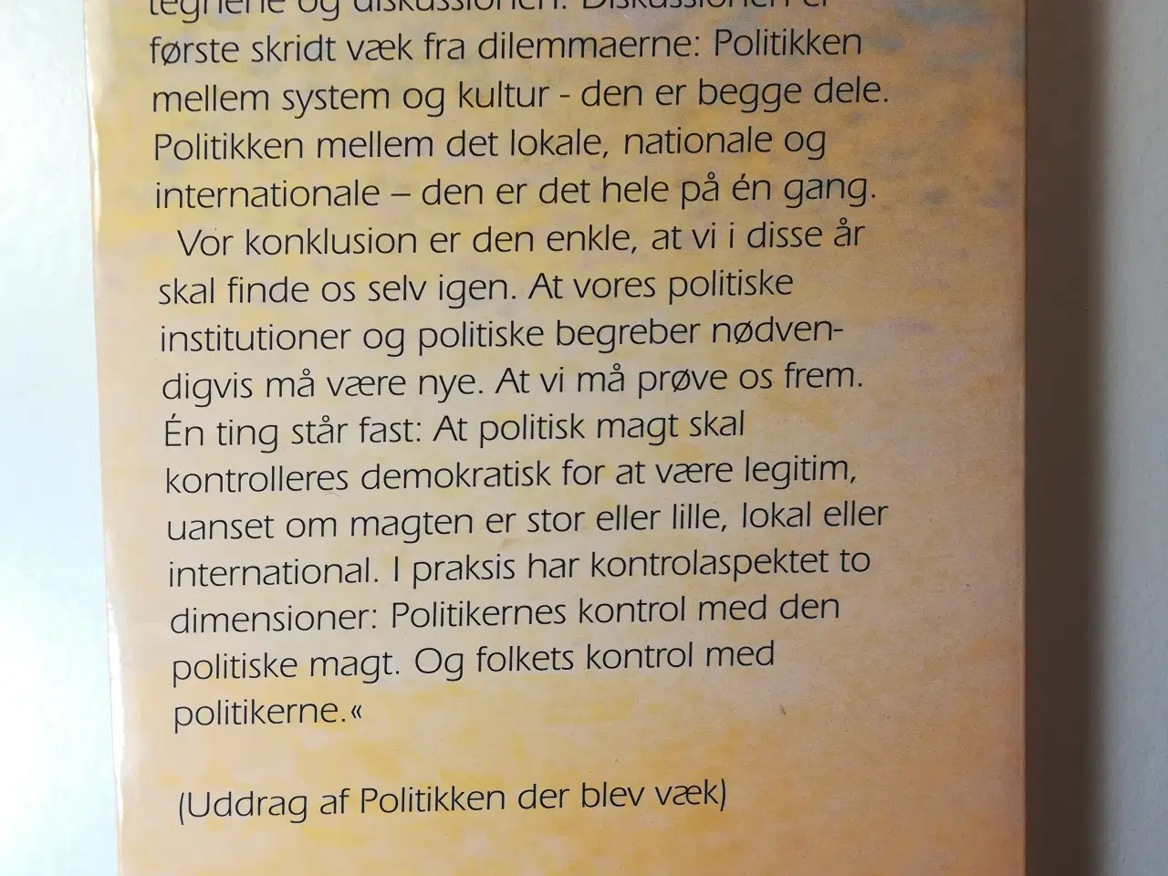 Billede 3 - Politikken der blev væk, af Kr. S. Jørgensen m.fl.