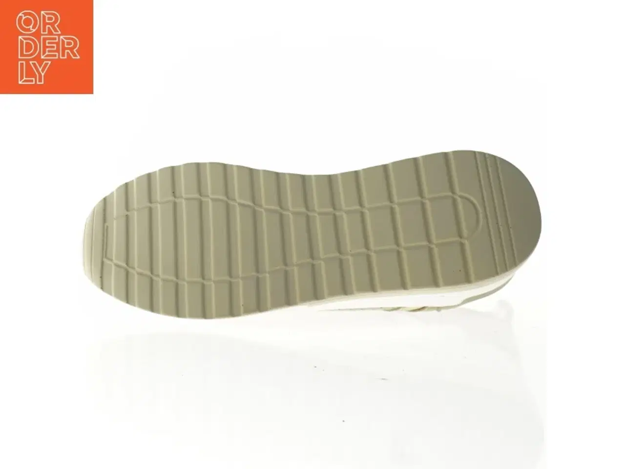 Billede 5 - Beige sneakers med sølv detaljer (str. 39)