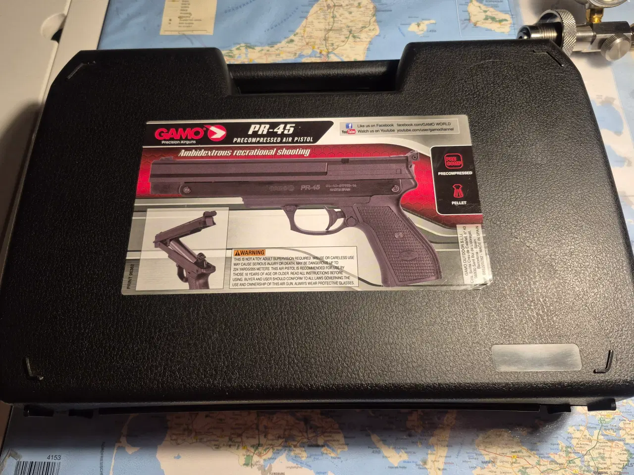 Billede 3 - Gamo luftpistol pr-45, rekylfri 4,5 mm.  SOM NY.