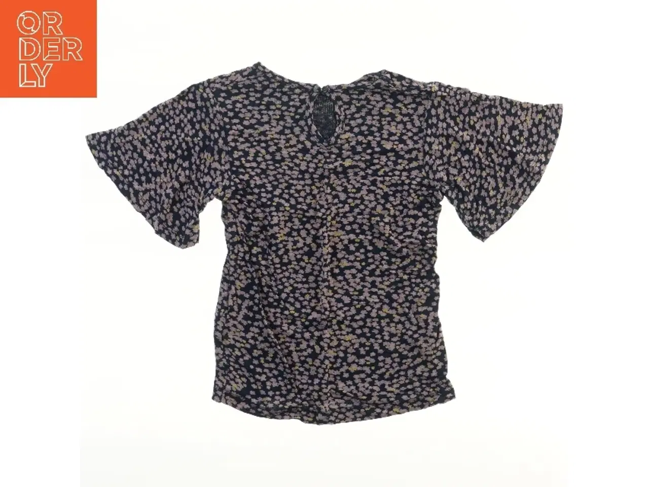 Billede 2 - Blomstret bluse med korte ærmer fra The New (str. 110)