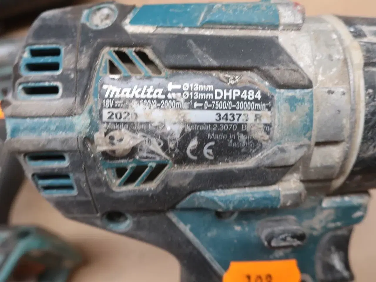 Billede 2 - Borehammer, boremaskine mv. MAKITA Model: DHp 484, DHR 202, DGA 506, DTM 51, DJV 181, DC18RC