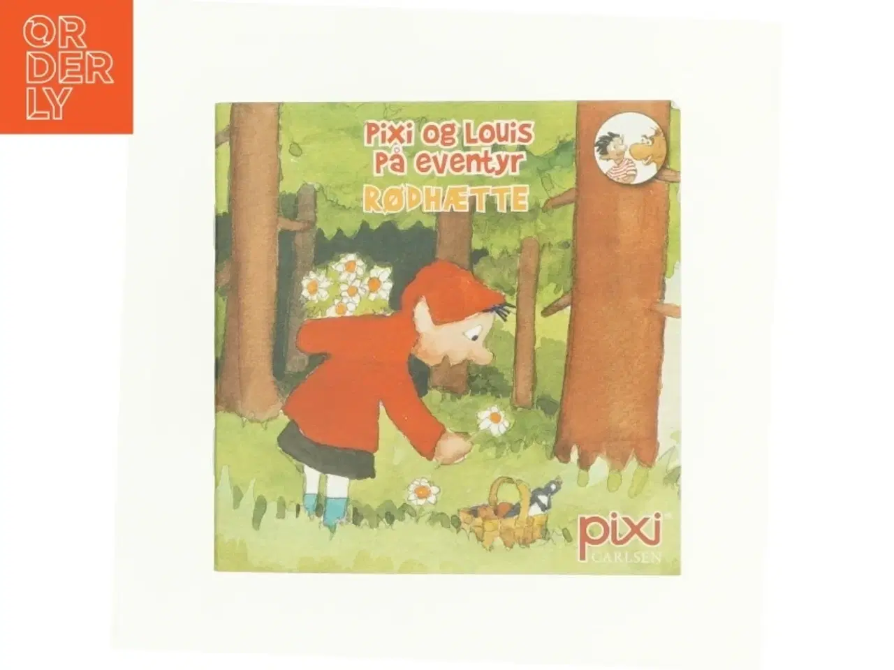 Billede 1 - Pixi og Louis på eventyr - Rødhætte af Jan Mogensen (f. 1945) (Bog)