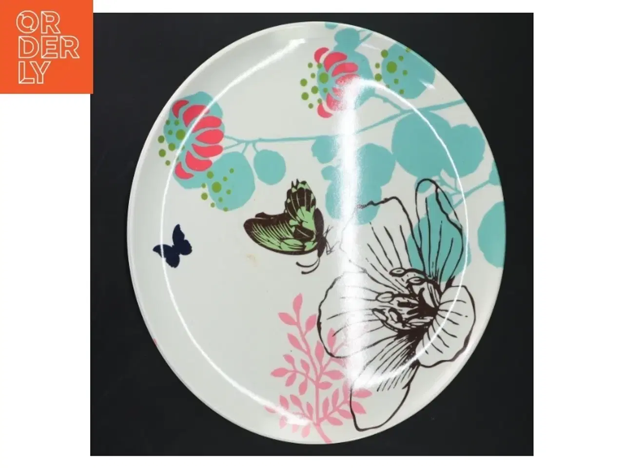 Billede 2 - 4 laminat  tallerkener (str. Ø. 28 cm. 4 styk)
