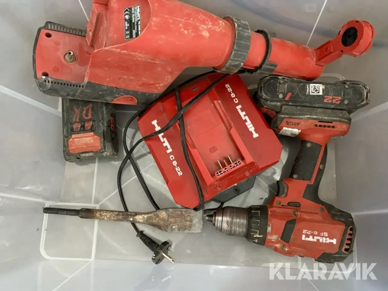 Billede 5 - Blandet håndværktøj Hilti 5 dele
