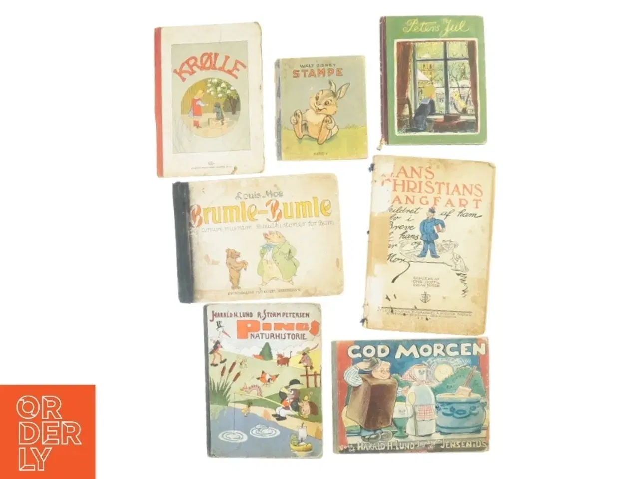 Billede 1 - Gamle børnebøger (str. 31 x 23 cm)