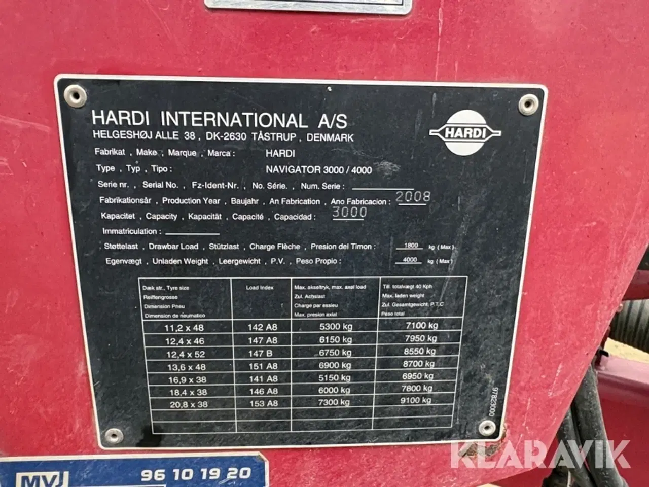 Billede 7 - Marksprøjte Hardi Navigator 3000