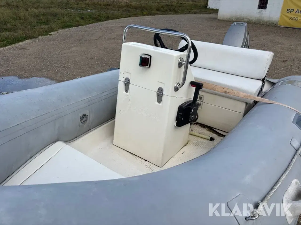 Billede 11 - RIB båd Brig 3,40 meter med 20 hk motor og vogn