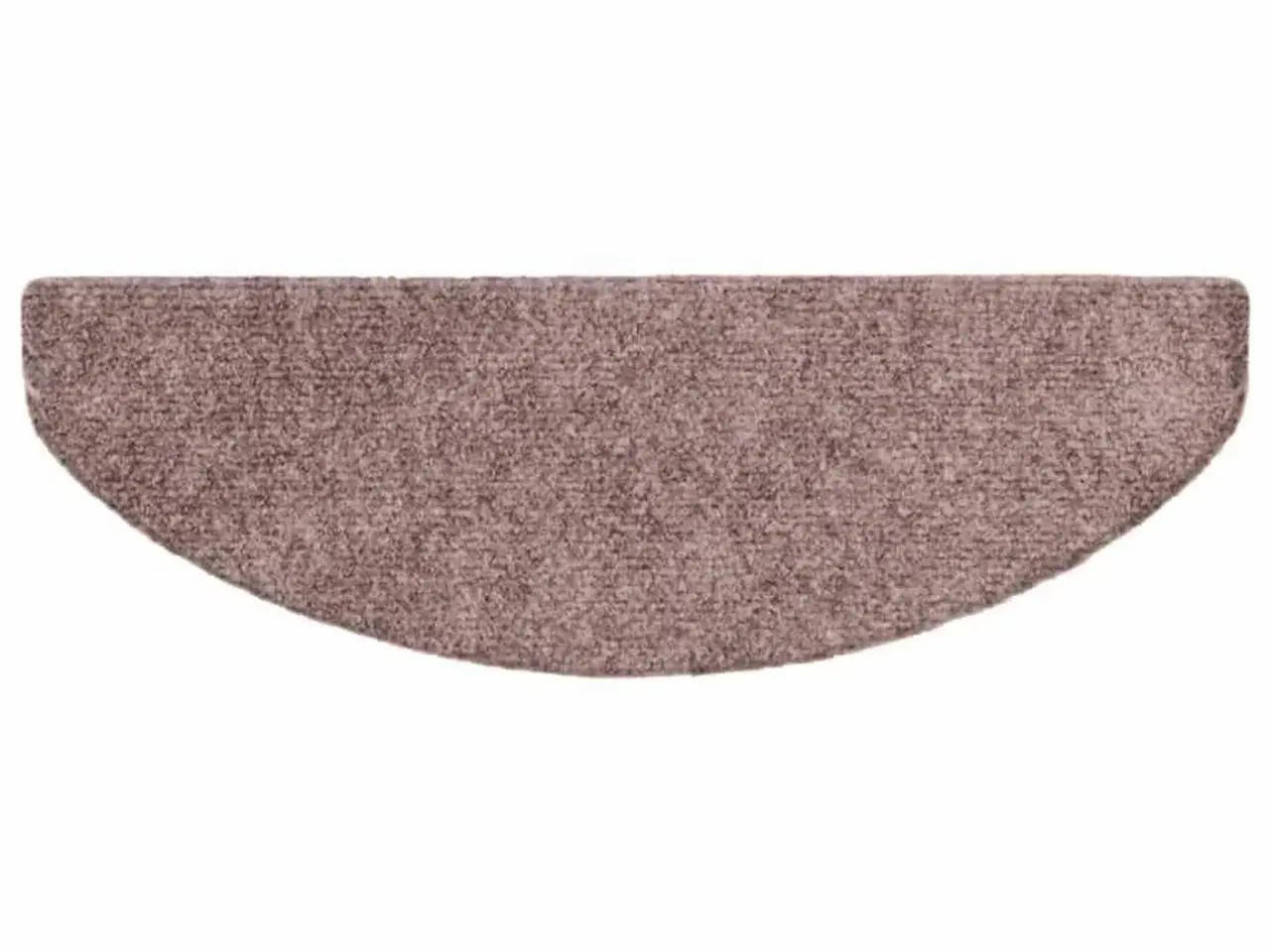 Billede 5 - Trappemåtter selvklæbende 15 stk. 65x21x4 cm lys brune halvrund store