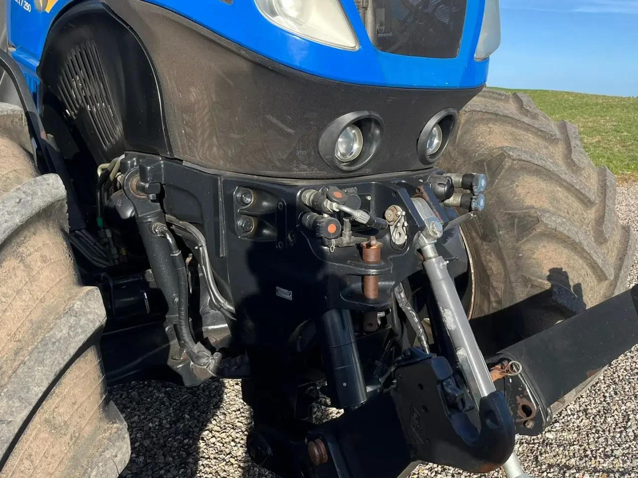 Billede 2 - New Holland T7.290 Med frontlift & traktoren er GPS klar