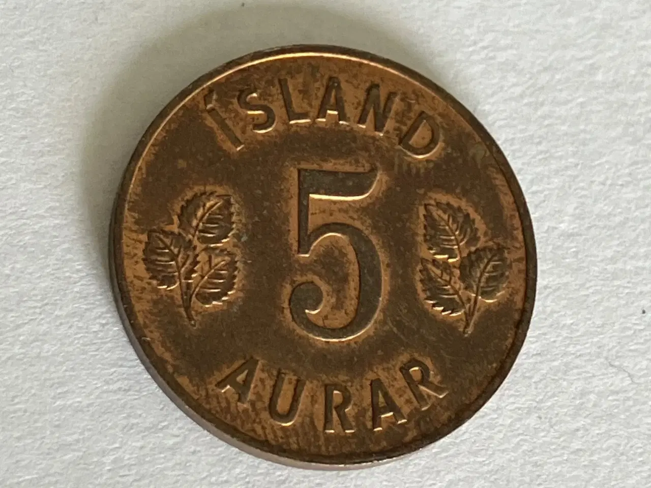Billede 2 - 5 Aurar Iceland 1959