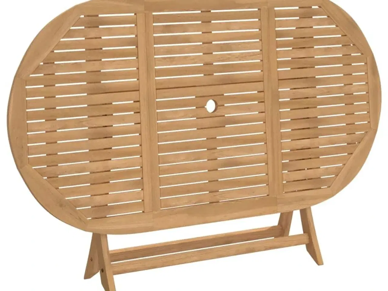 Billede 7 - Foldbart havebord 160x85x75 cm massivt akacietræ