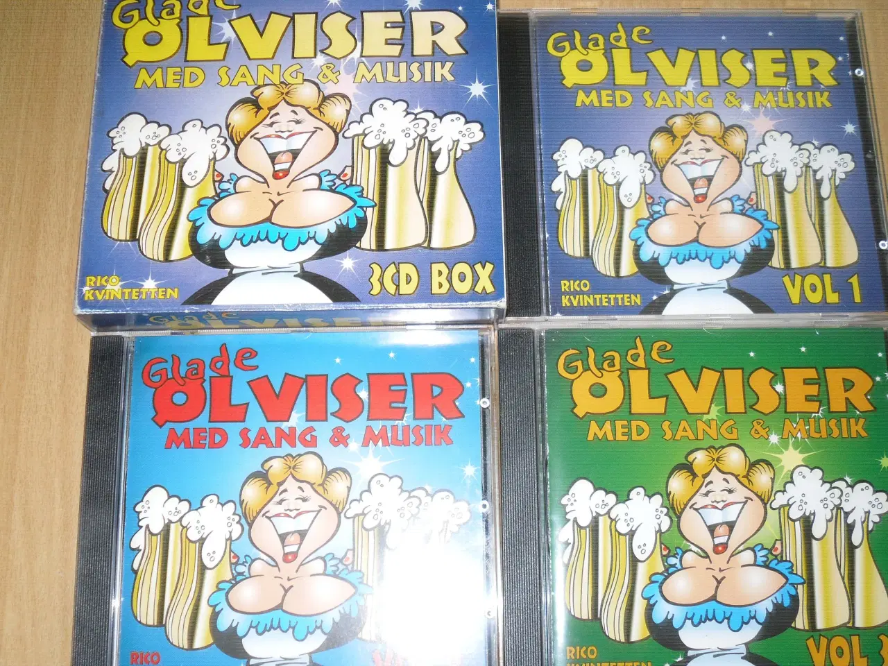 Billede 2 - Glade ØLVISER med Sang & Musik 3 cd box.