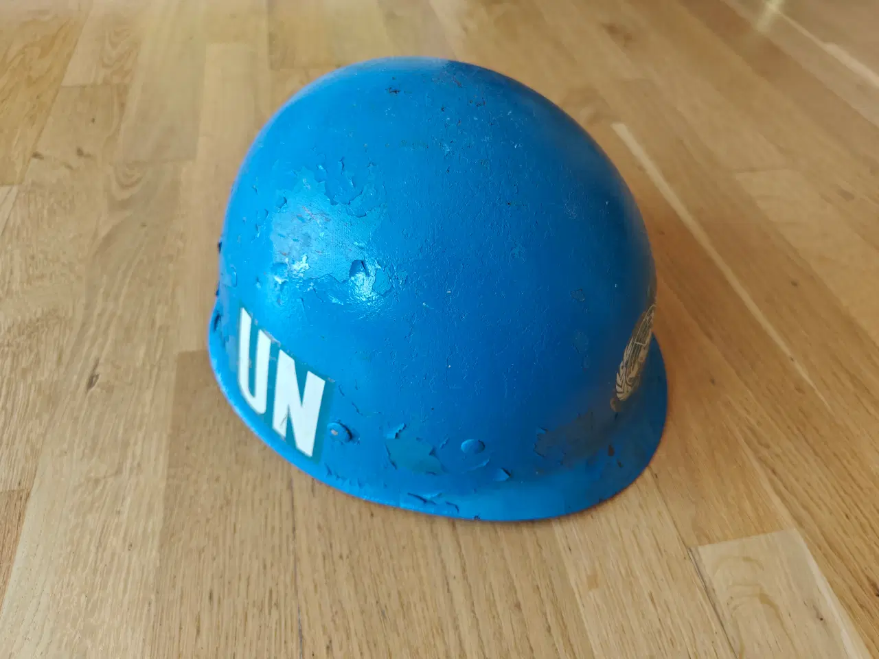 Billede 1 - UN militær blå liner med patina