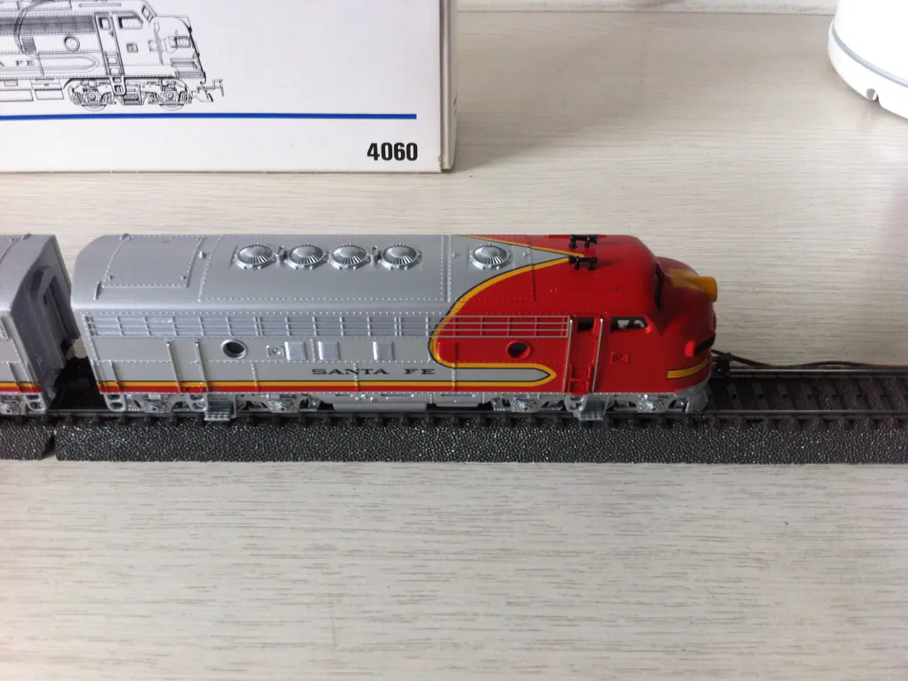 Billede 5 - Märklin Digital Santa Fe 3060 + Dummy 4060