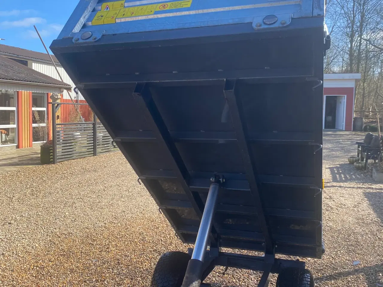 Billede 2 - Galvaniseret tipvogn 2 ton – DK-TEC, 2018