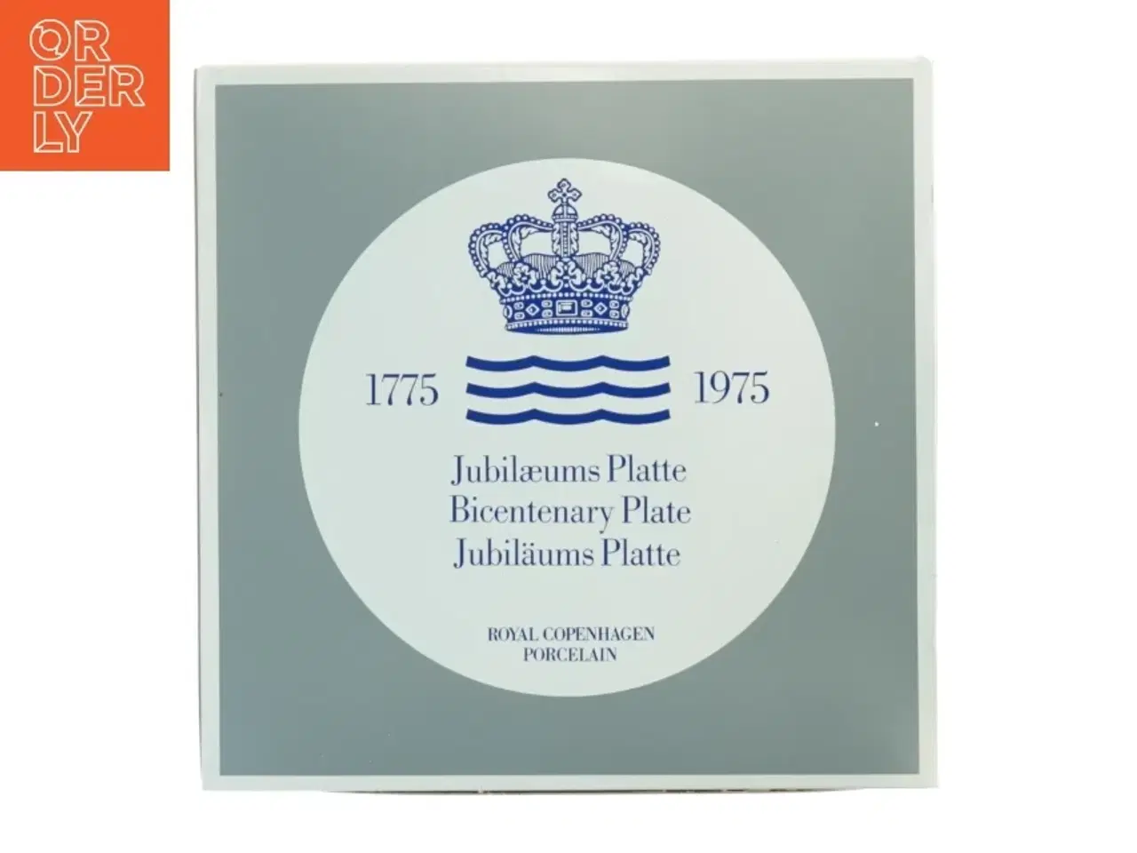 Billede 4 - Royal Copenhagen Jubilæumsplatte fra Royal Copenhagen (str. Diameter 18 cm)