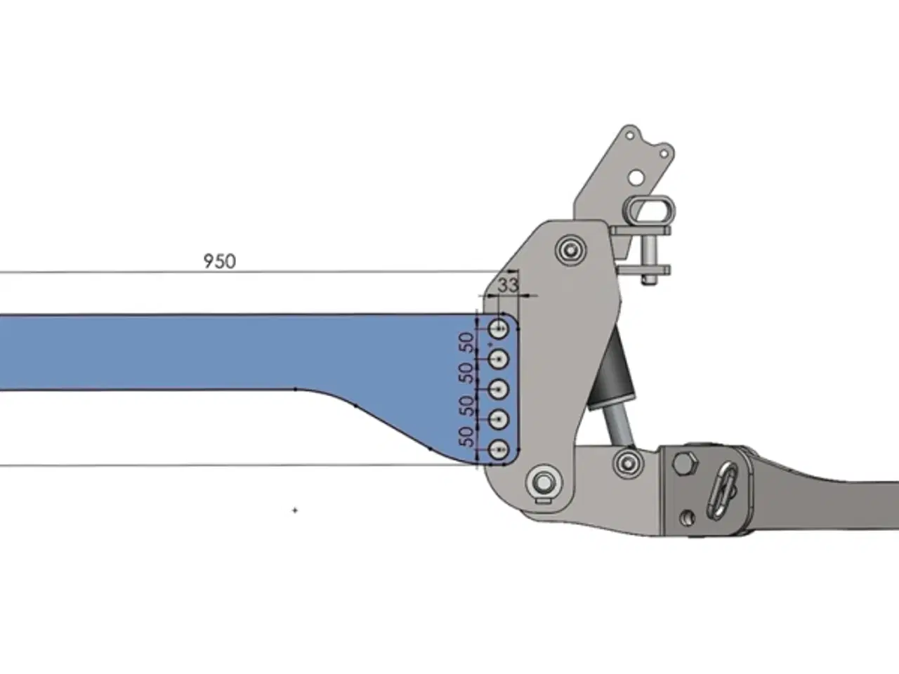 Billede 17 - UNIVERSAL FRONTHYDRAULIK TIL TRAKTOR Kat.1,2 & 3