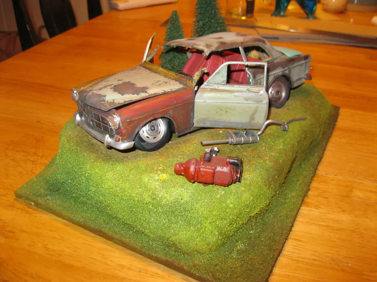 Billede 2 - Volvo amazon, diorama 1-18
