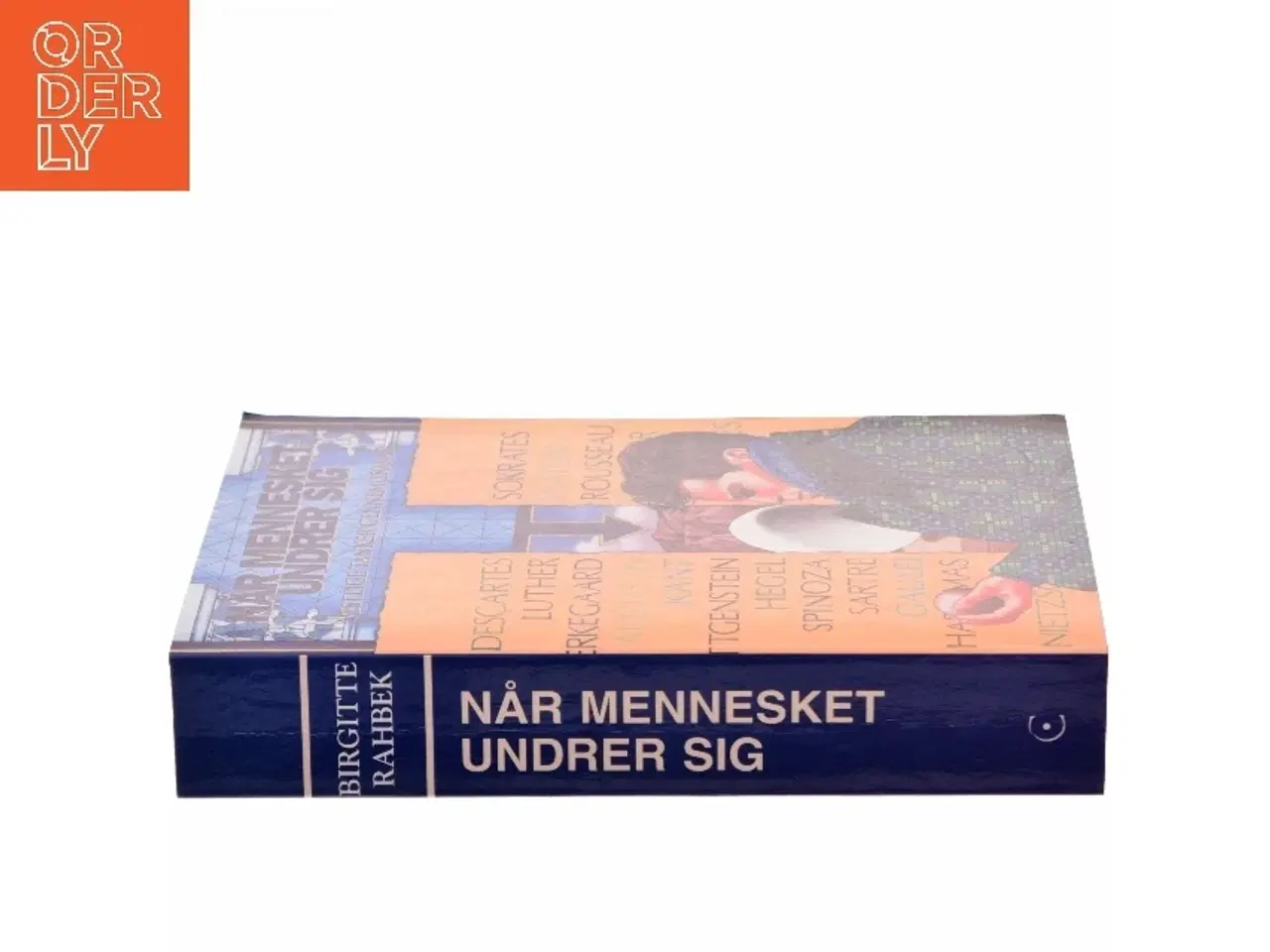 Billede 2 - Når mennesket undrer sig : vestlige tanker gennem 2500 år af Birgitte Rahbek (Bog)