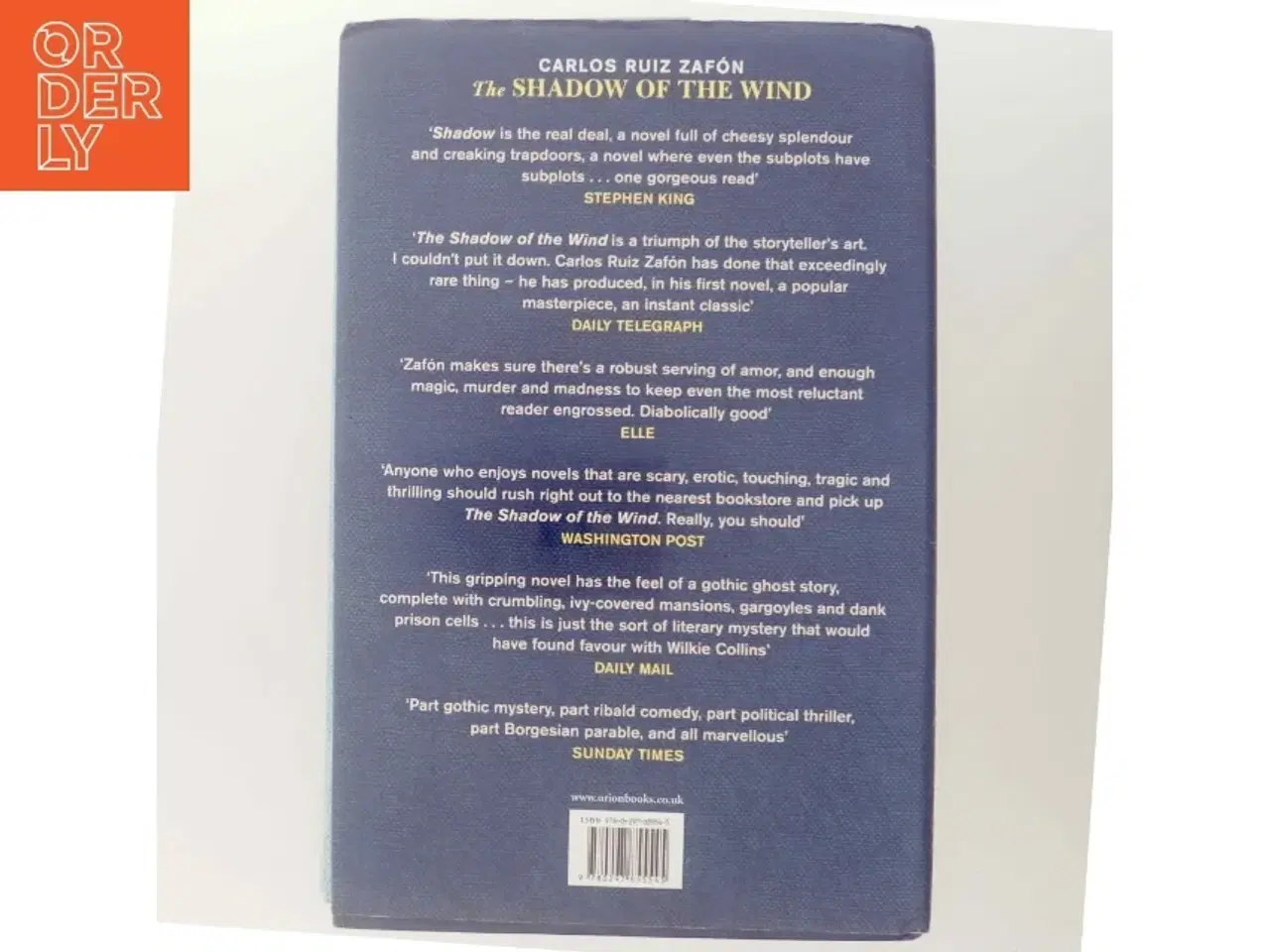 Billede 3 - The angels game af Carlos Ruiz Zafón (Bog)