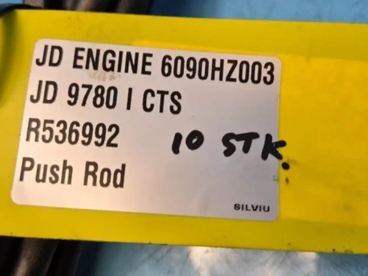 Billede 10 - John Deere 6090HZ003 Stødstænger R536992