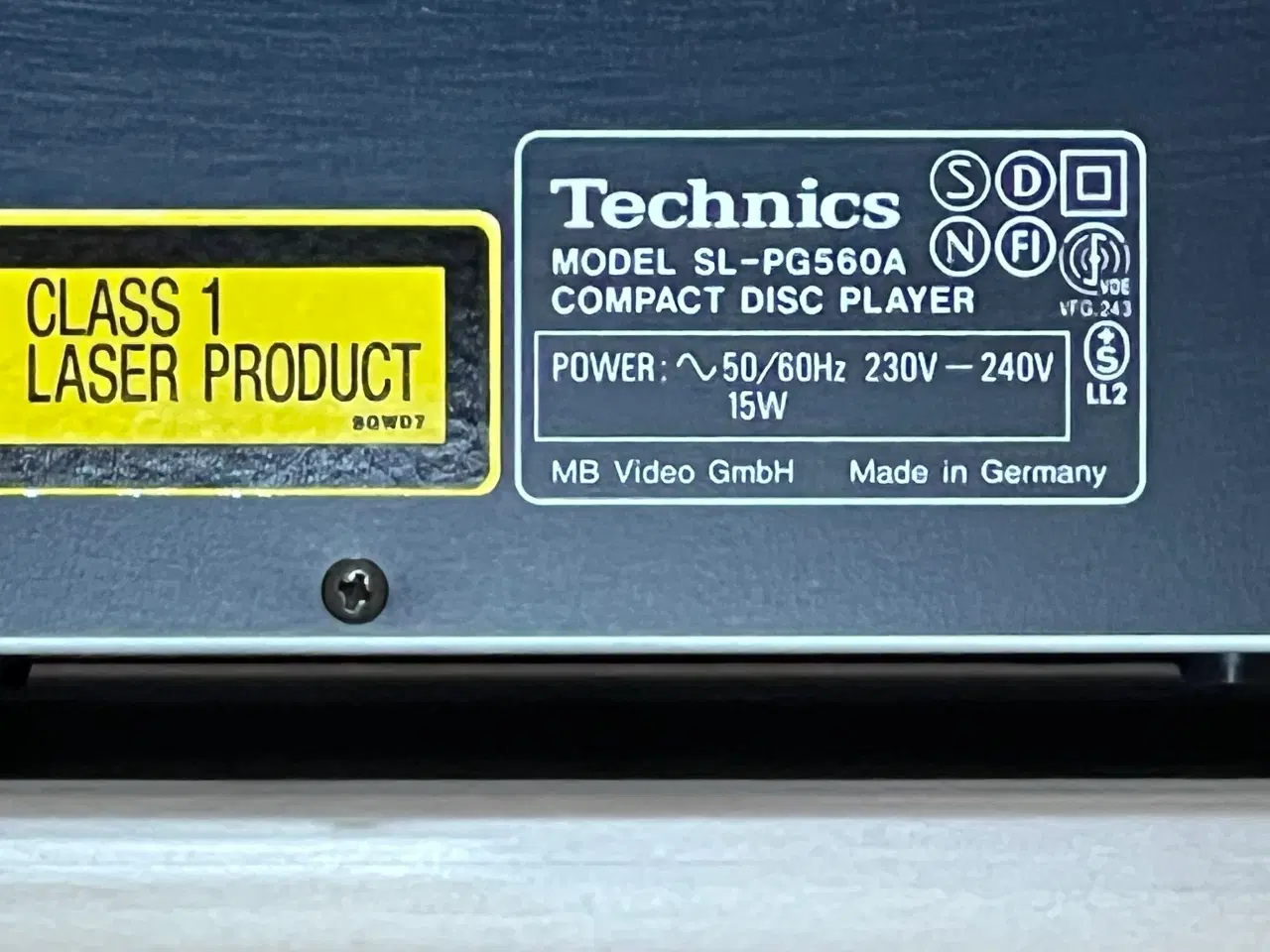 Billede 3 - Technics CD-afspiller