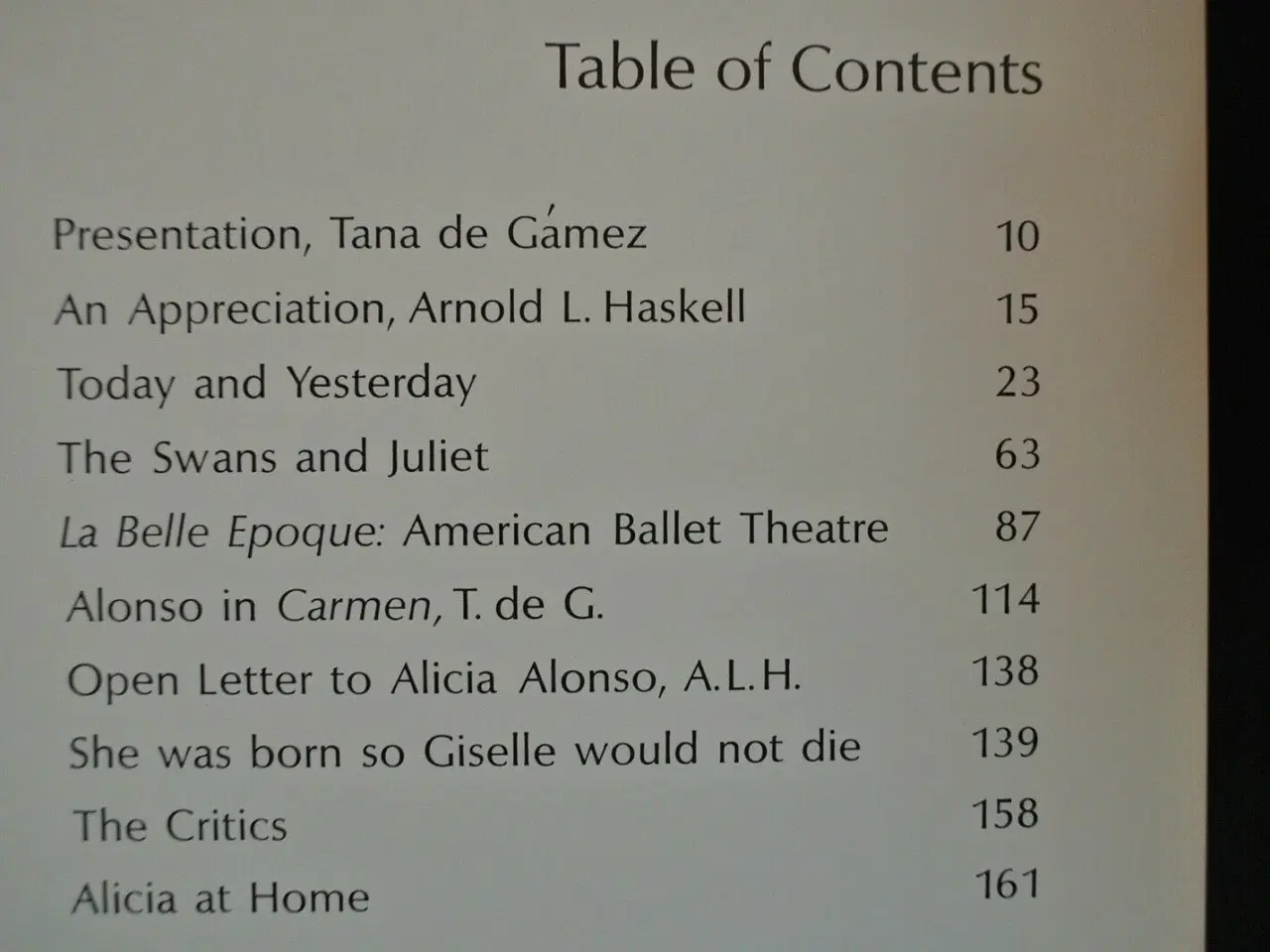 Billede 2 - alicia alonso at home and abroad, by tana de gamez