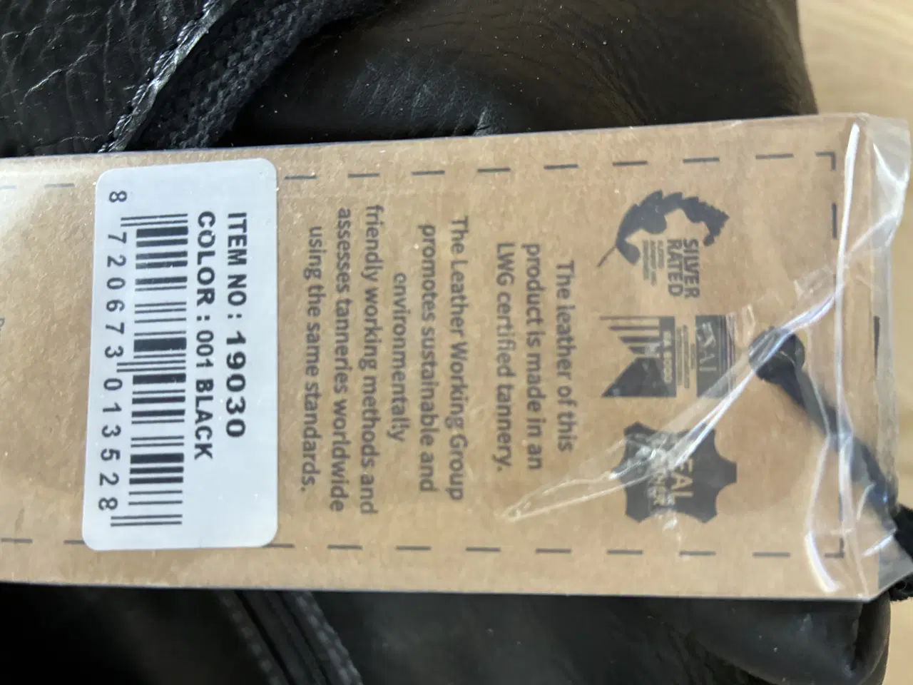 Billede 3 - Sort læder weekend taske