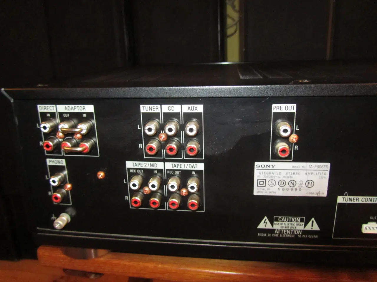 Billede 6 - HIGH END SONY TA-606ES PÅ 2X80W RMS