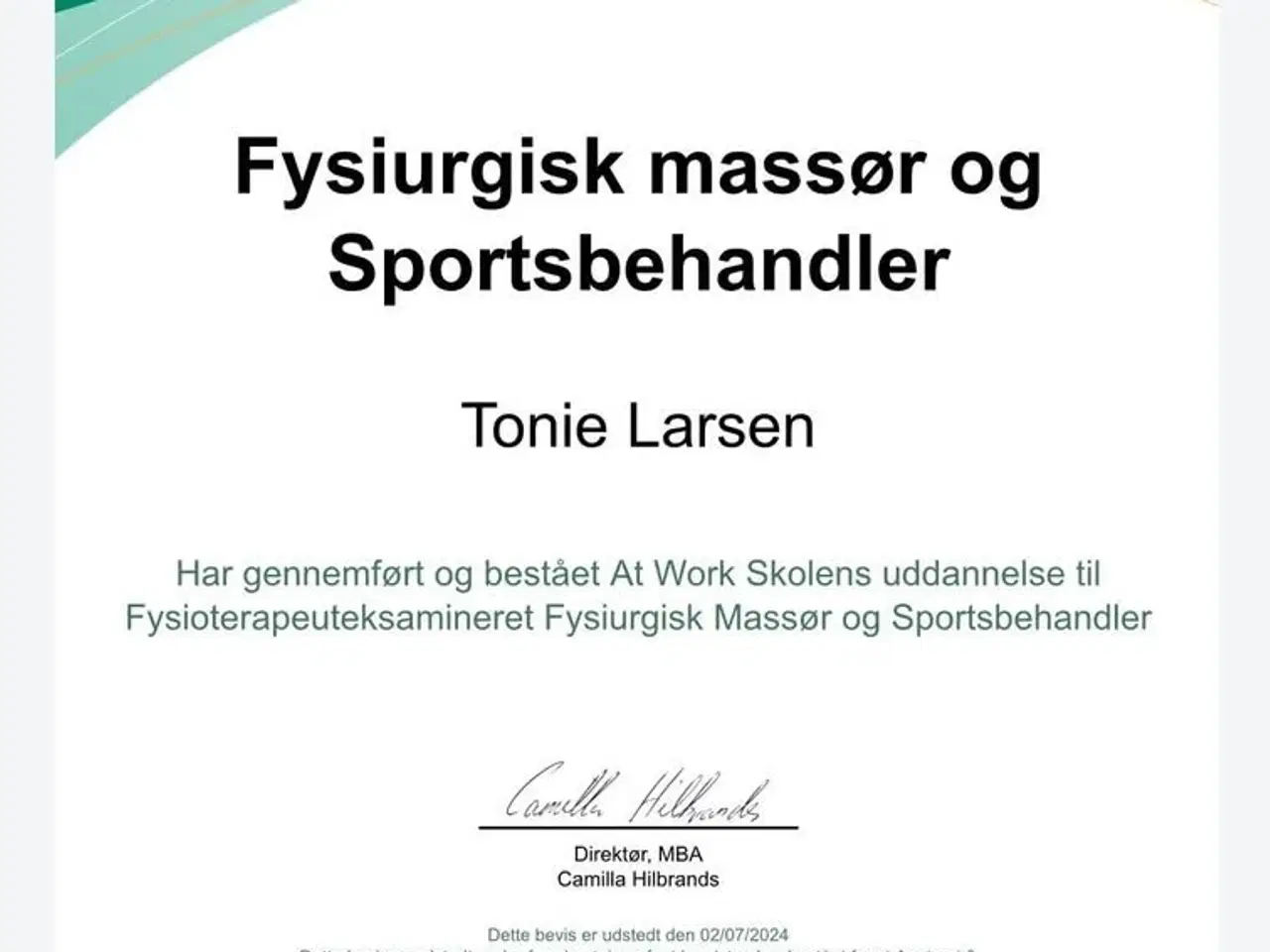 Billede 1 - Dybdegående fysiurgisk massage - sportsmassage