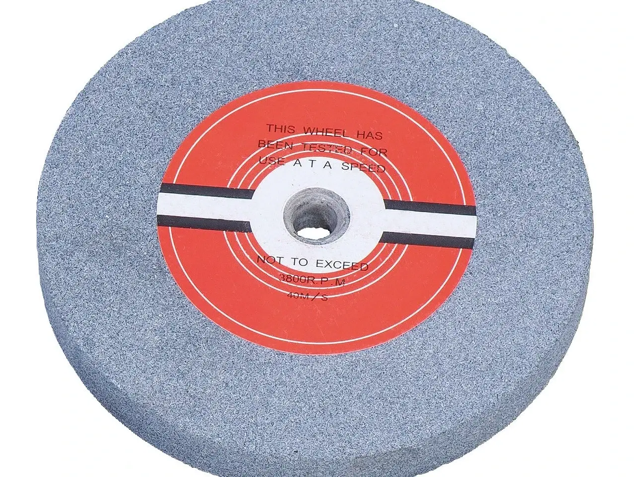 Billede 1 - Slibeskive korund 200 x 20 x 15,88 mm - Korn 80