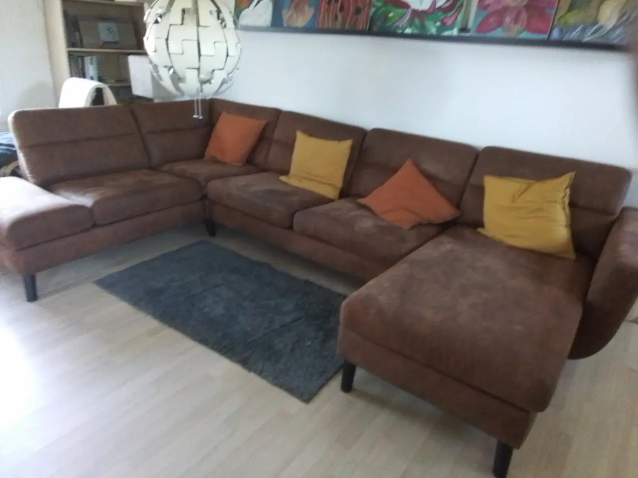 Billede 3 - Charmerende stor sofa i rigtig god stand 