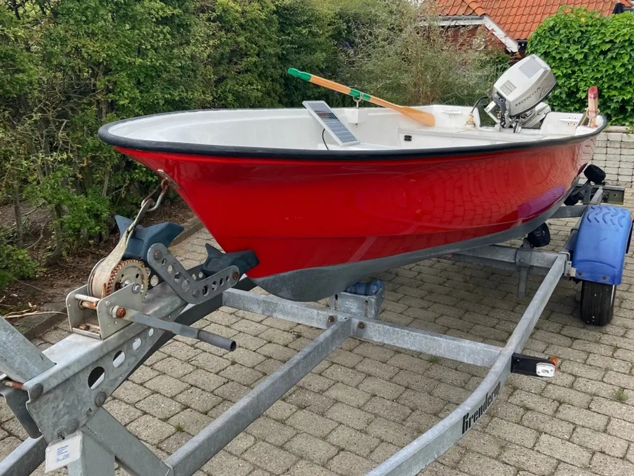 Billede 4 - Glasfiberjolle 14 fod med Honda BF 15 A 15 motor 