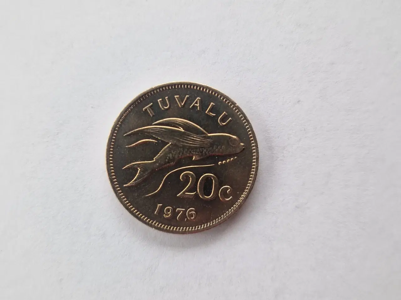 Billede 1 - 20 Cents Tuvalu 1976