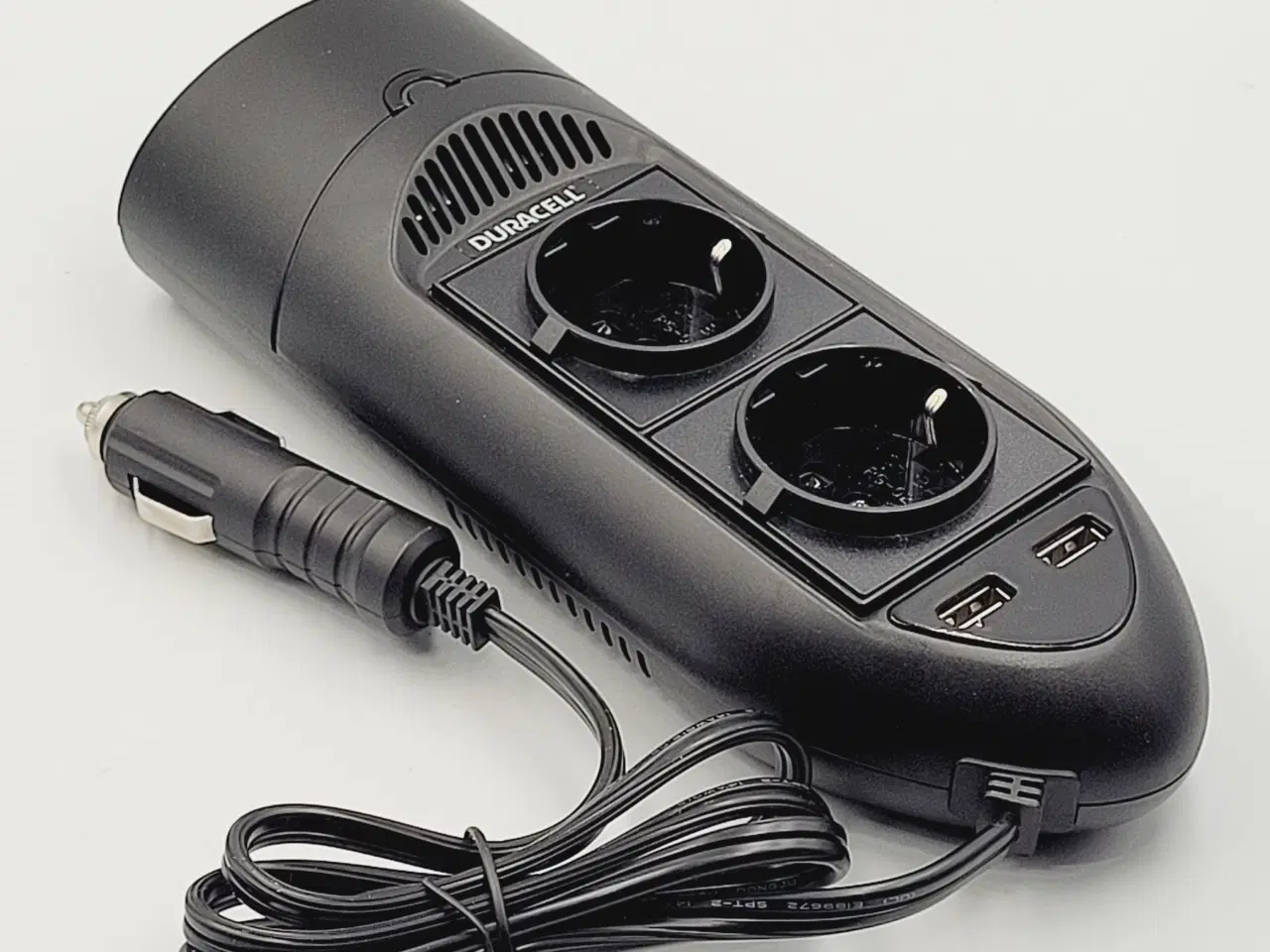 Billede 1 - ⭐️· Duracell 150W Strøminverter til Bil 230V + USB