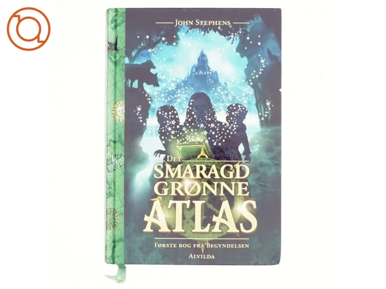 Billede 1 - Det smaragd grønne atlas af John Stephens (Bog)