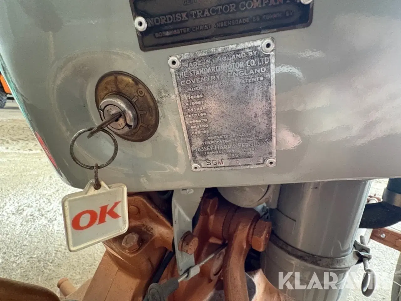 Billede 12 - Traktor Massey Ferguson 35 Guldfugl