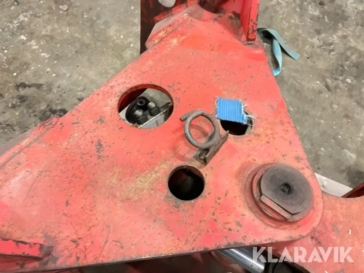 Billede 8 - Drejeled til manitou 2150 til mandskabskurv