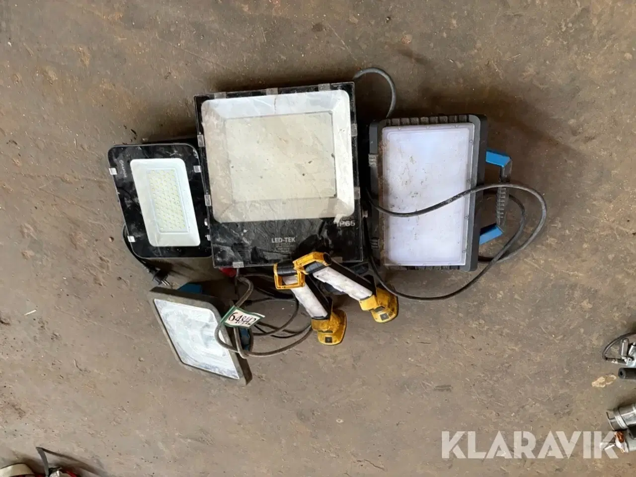 Billede 1 - Arbejdsbelysning – LED-arbejdslamper og halogenlampe