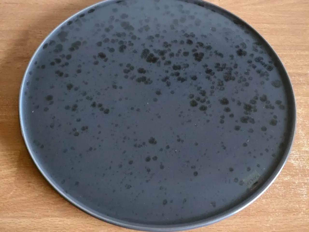 Billede 1 - Kähler Ombria tallerken - Midnatsblå