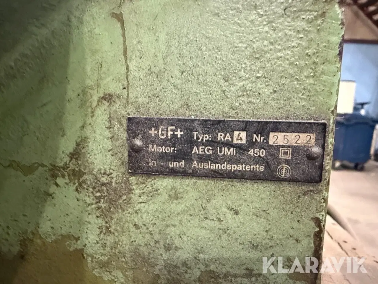 Billede 8 - Rørskæremaskine Georg Fischer RA 4