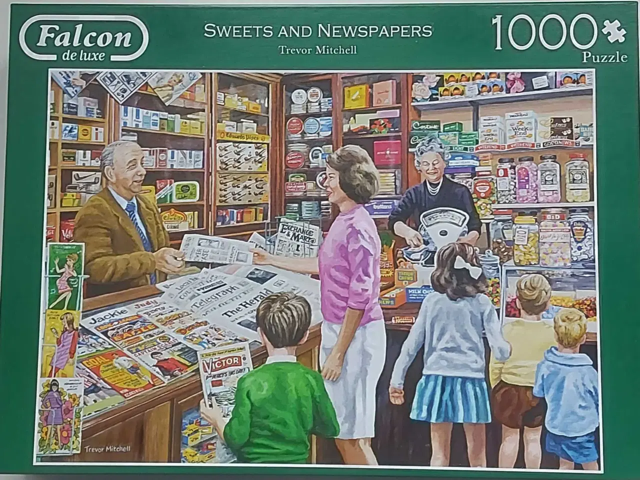 Billede 1 - Falcon de luxe puslespil 1000 brikker