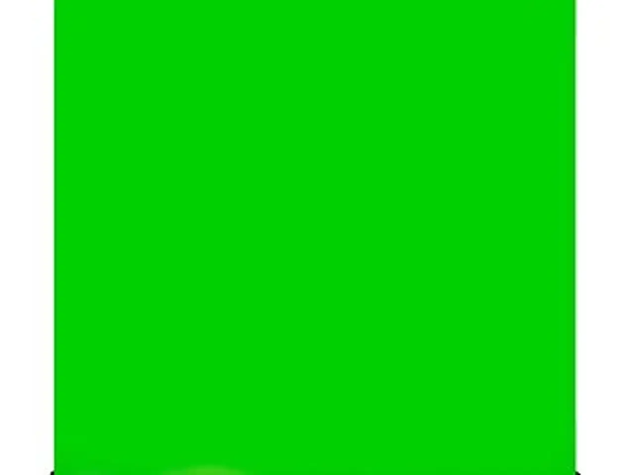 Billede 1 - Greenscreen Roll-Up 160x200 cm – Helt ny