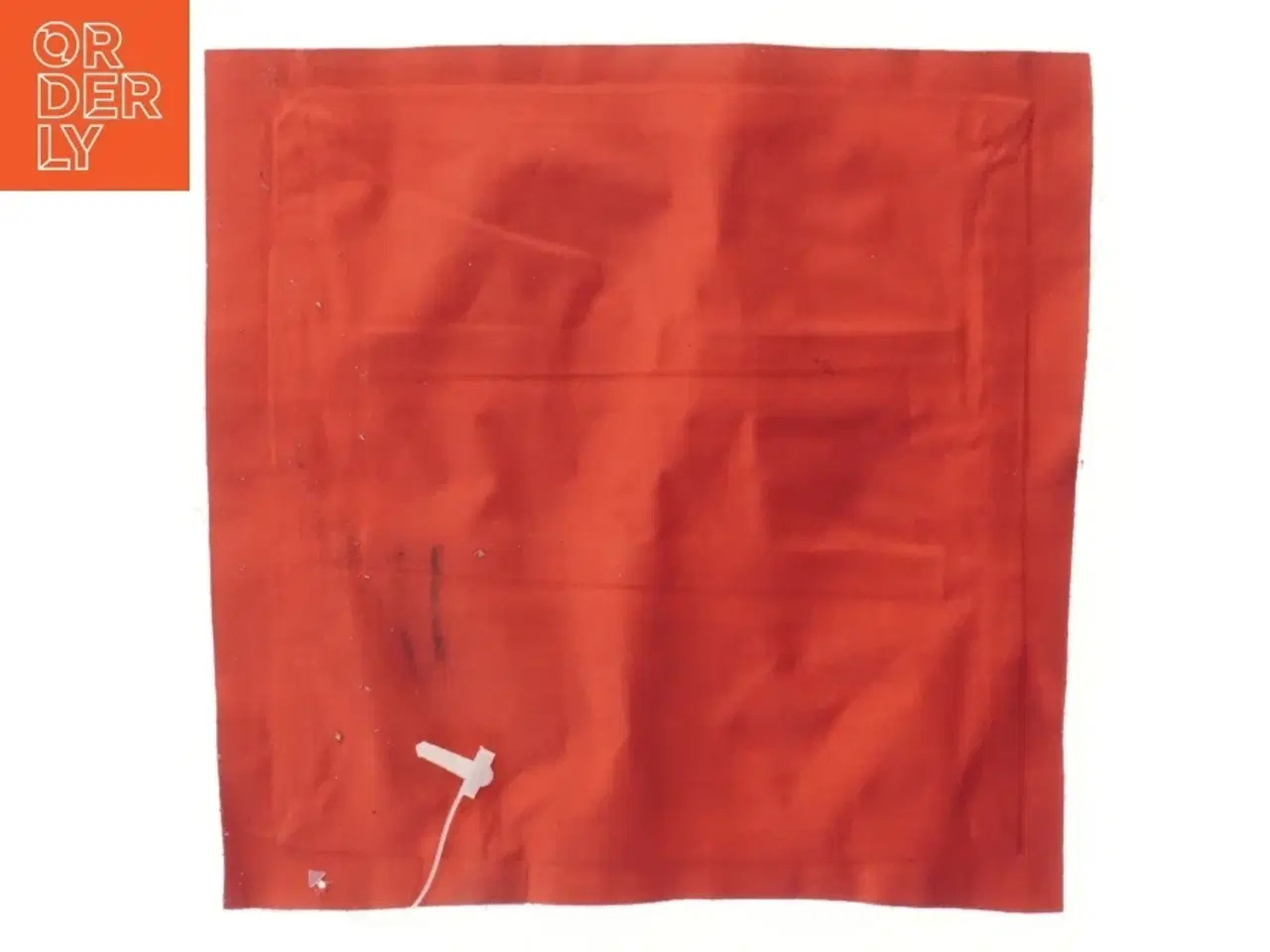 Billede 3 - Oppustelig pude - Rød og blå tekstilpuder (str. 36x36 cm)