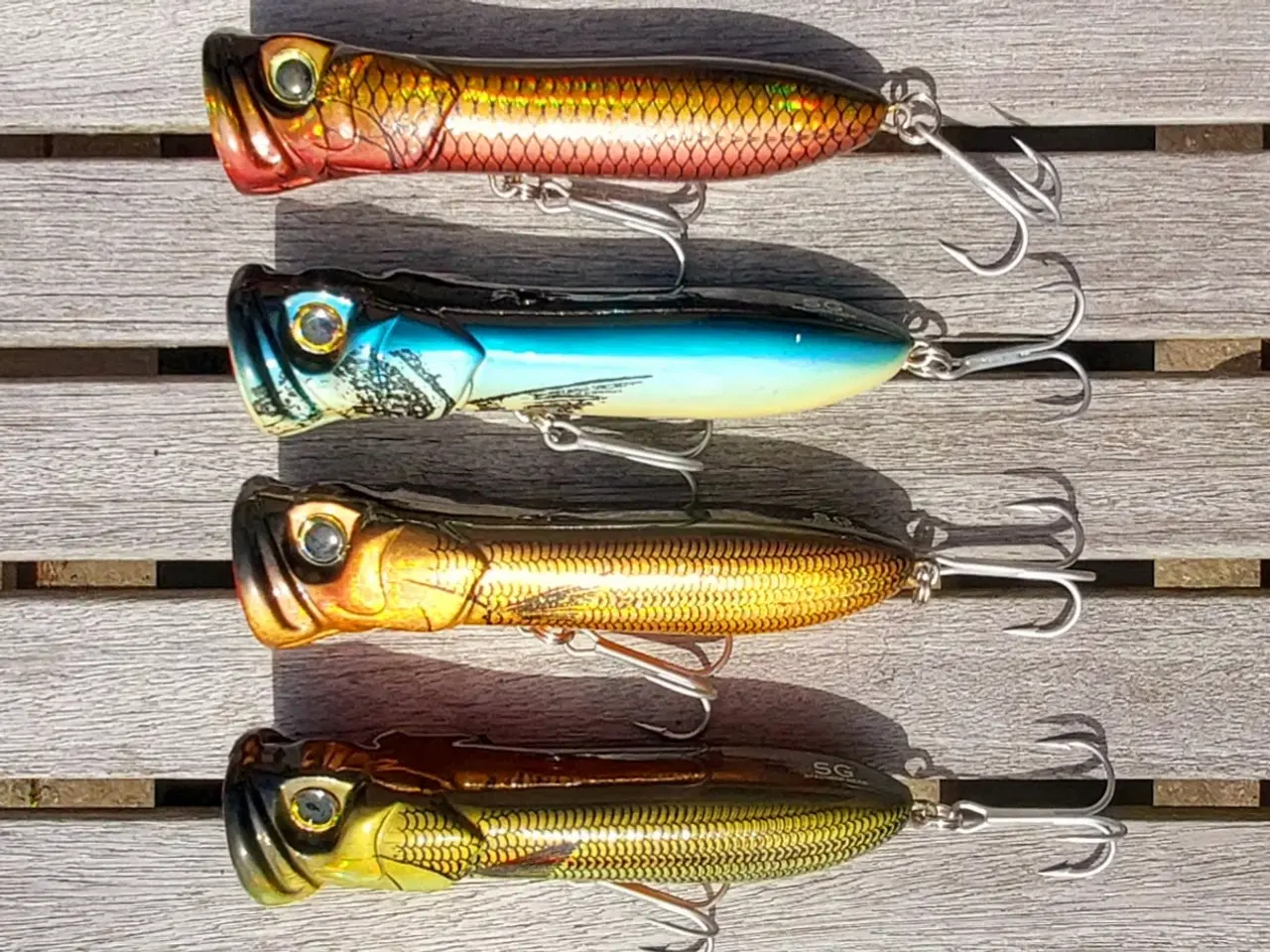 Billede 1 - 4 stk. Nye SG poppere 