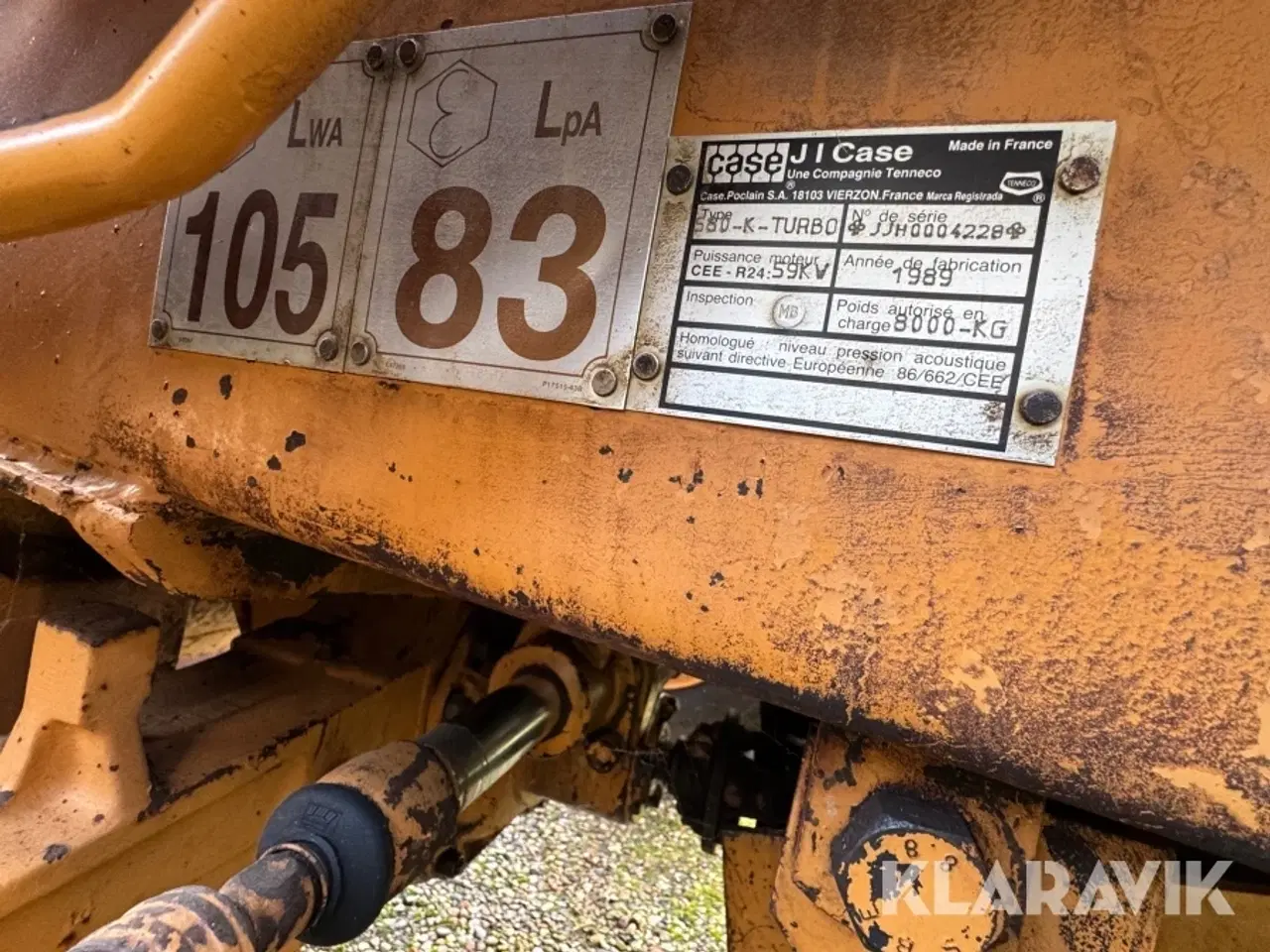 Billede 6 - Rendegraver Case 580K-4X4 Turbo