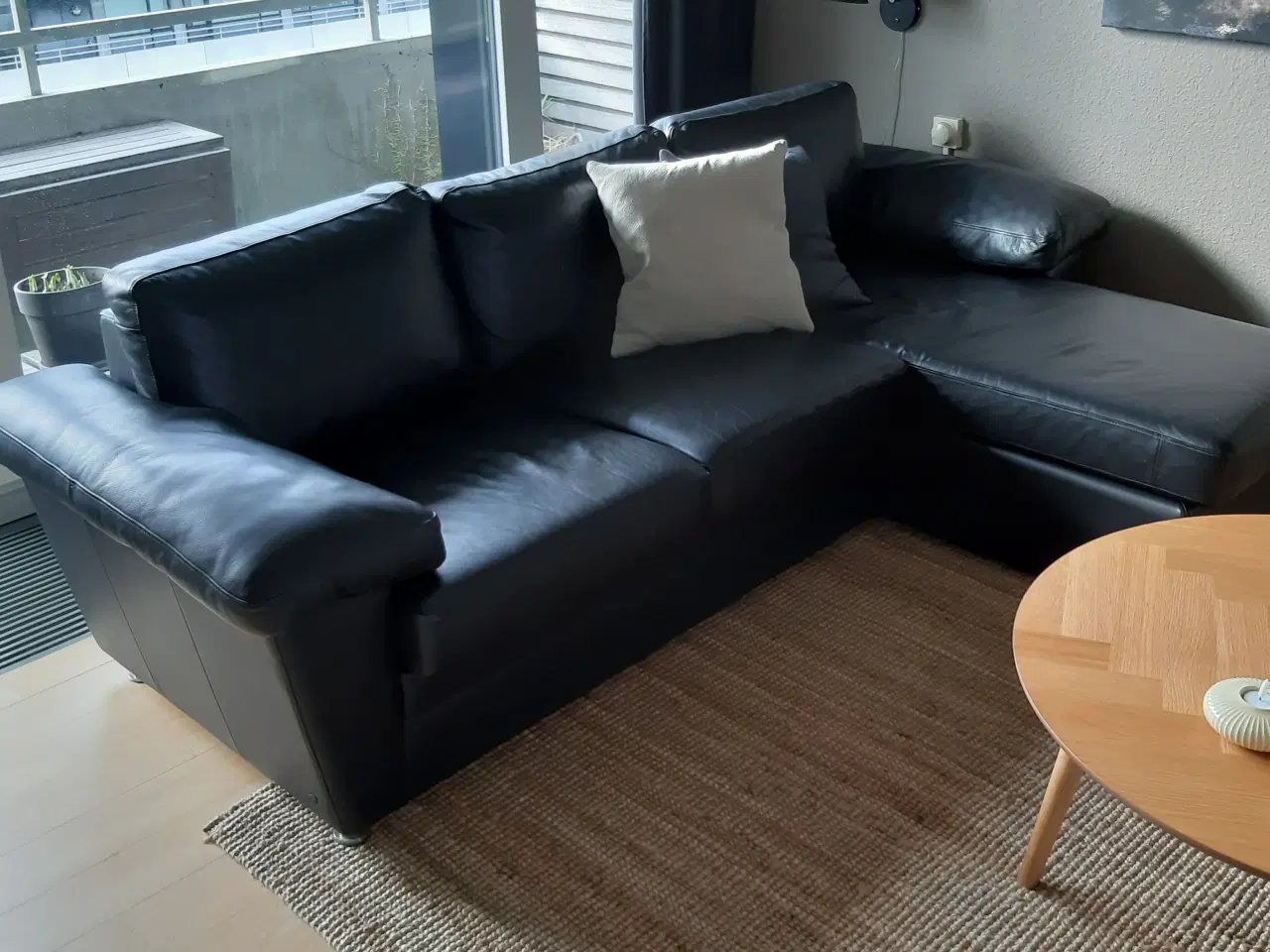 Billede 1 - Hurup sofa med chaiselong 