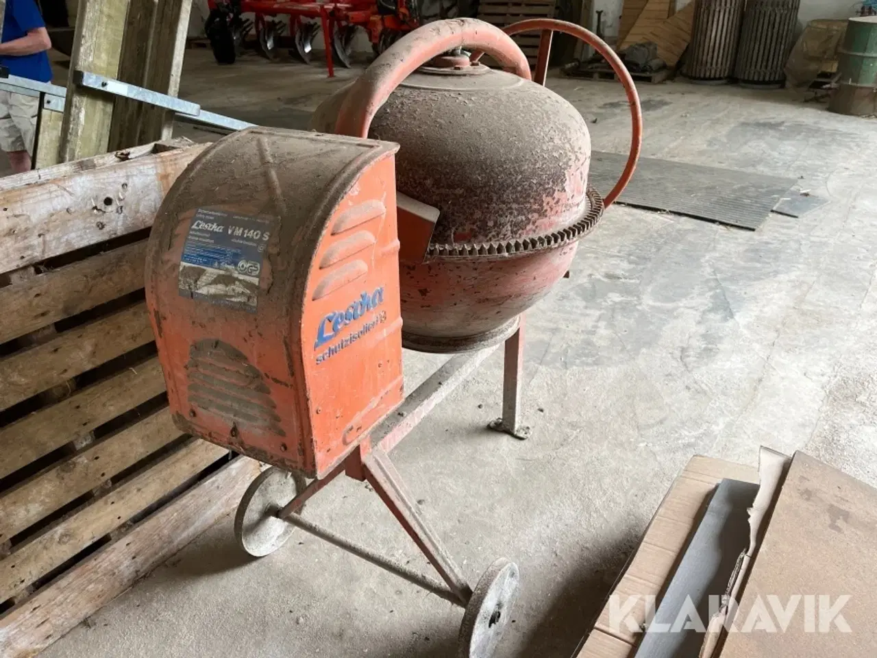 Billede 3 - Beton blander Lescha Schutzisoliert type VM140 S