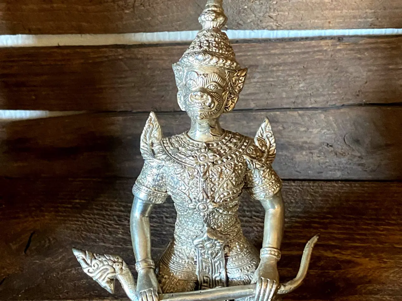 Billede 1 - * Hanuman/Ramakien Thai-figur - i metalart